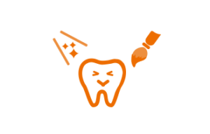 歯へのダメージはなく、安全に歯を白くします