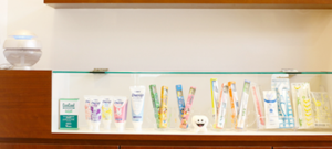 歯磨き粉や歯ブラシ