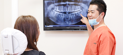 院長と患者さん